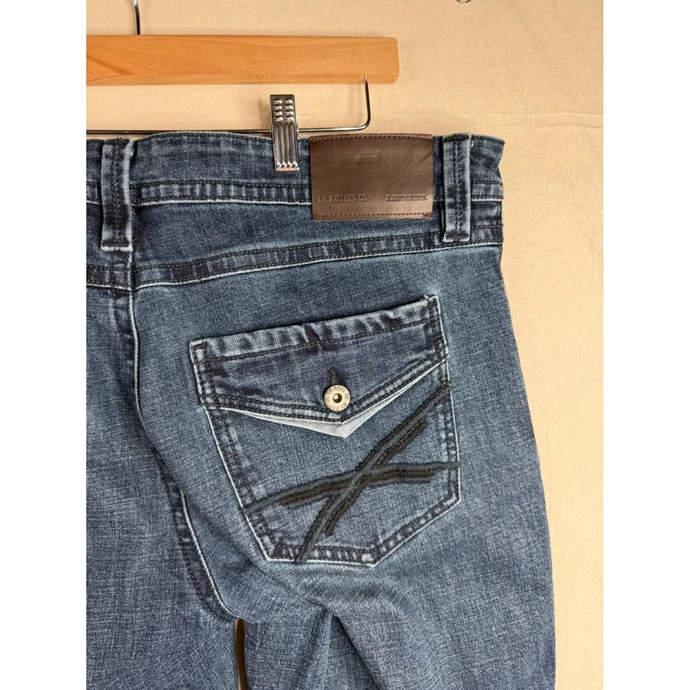 TK Axel Men's Slim Boot Jeans size 34X32 Blue